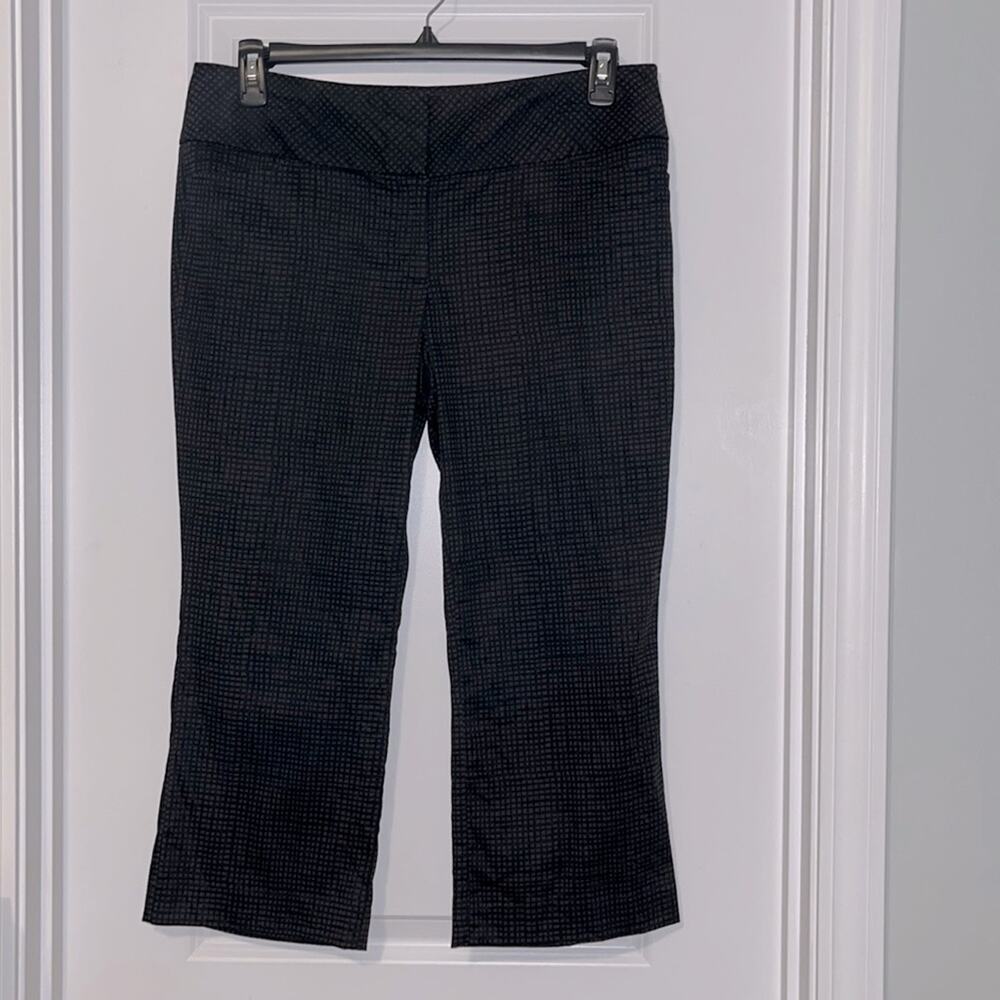 ⚡️ 3 for $20 ⚡️ Express Black and Gray Checked Crop Pants